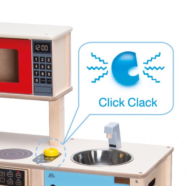 Little chef 2025 wooden play kitchen