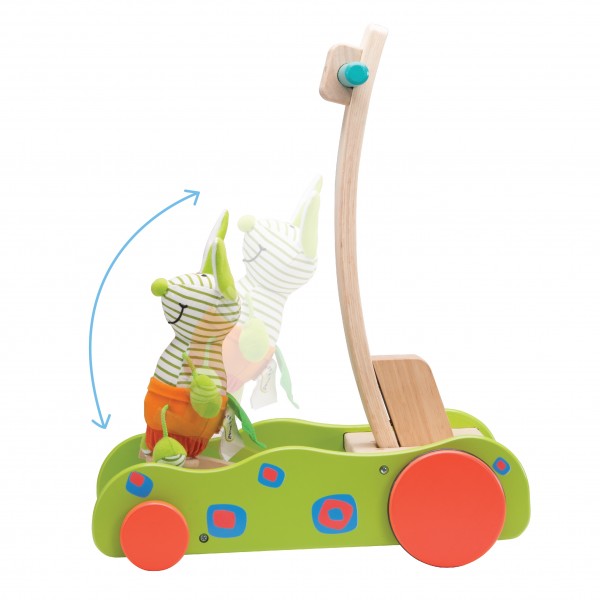 SW 1217 HOPPING BUNNY WALKER Wonderworldtoy Natural toys for smart play
