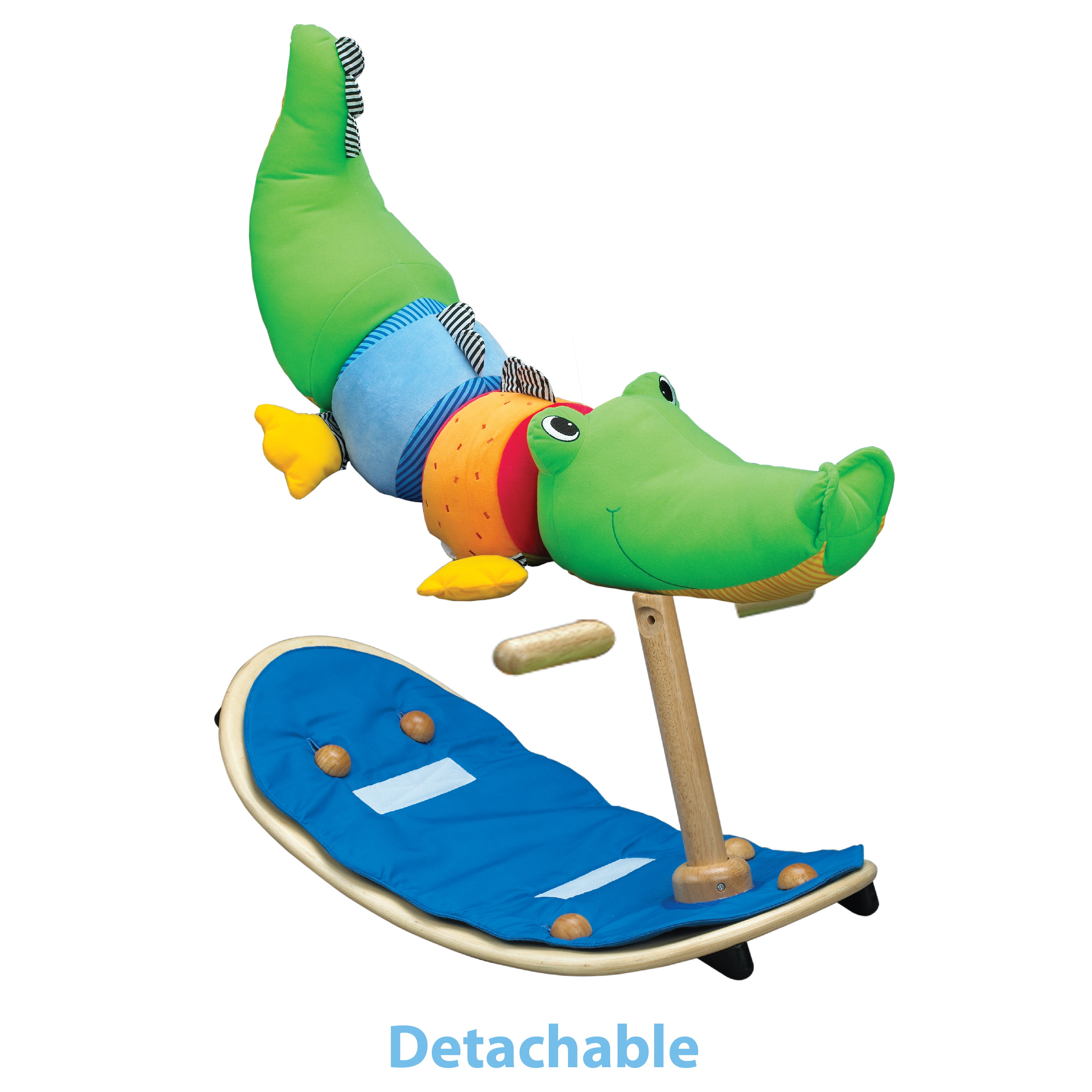 SW 1824 ROCKING CROCODILE Wonderworldtoy Natural toys for