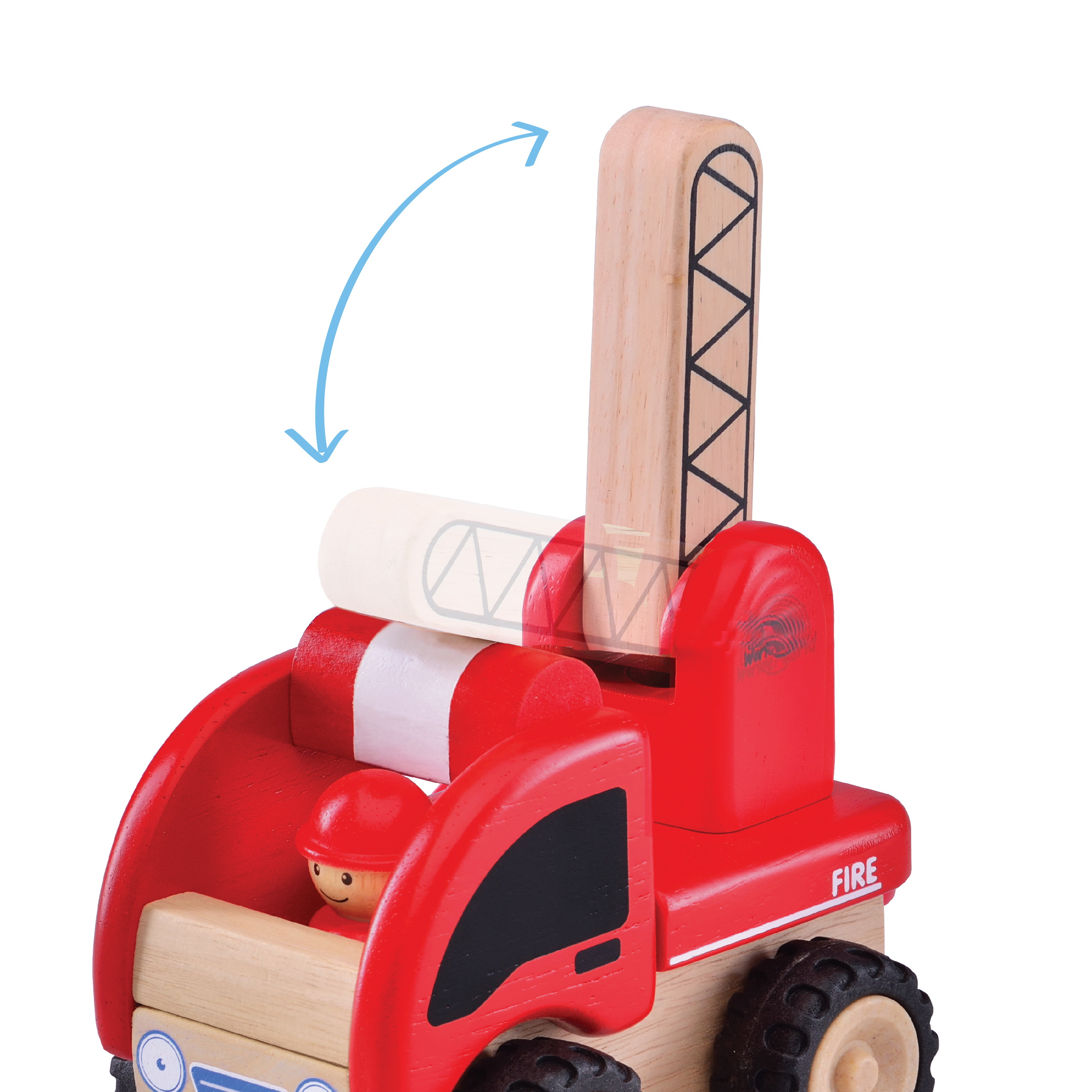 WW-4003 MINI FIRE ENGINE | Wonderworldtoy - Natural toys for smart