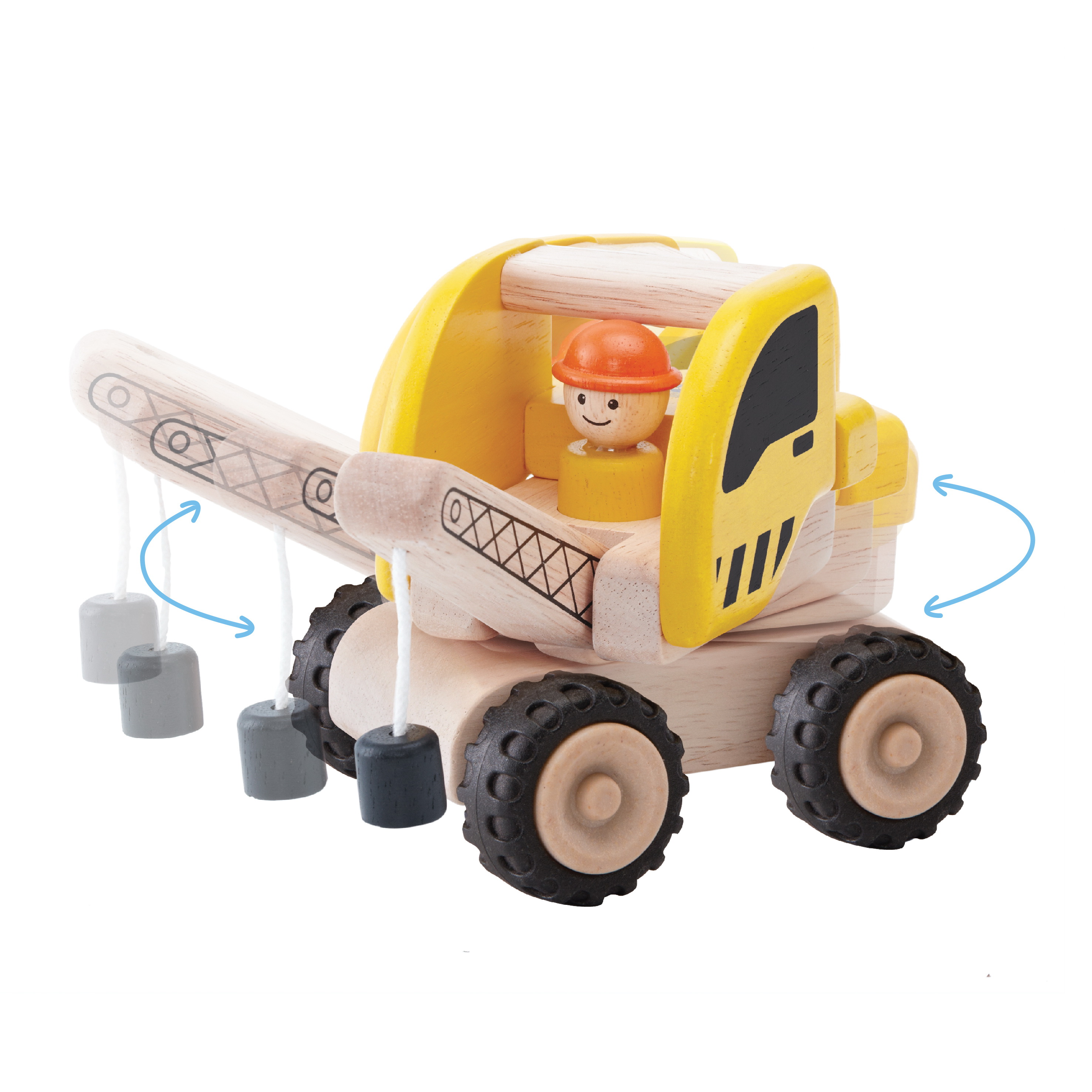WW4009 MINI CRANE Wonderworldtoy Natural toys for smart play