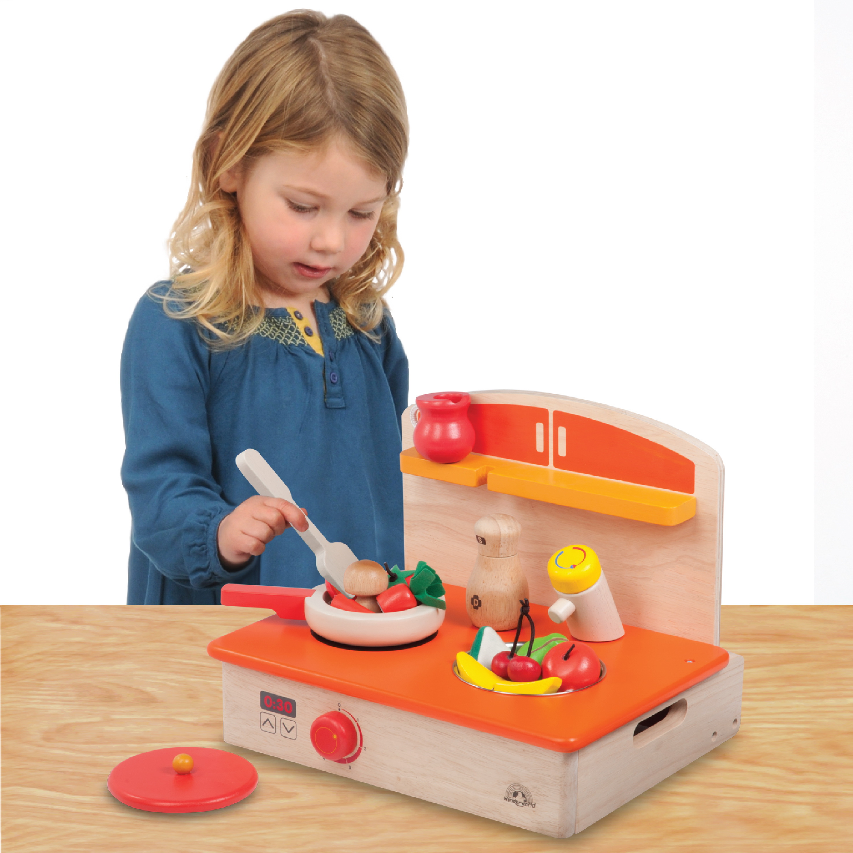 WW-4557 MY PORTABLE COOKER | Wonderworldtoy - Natural toys for smart play