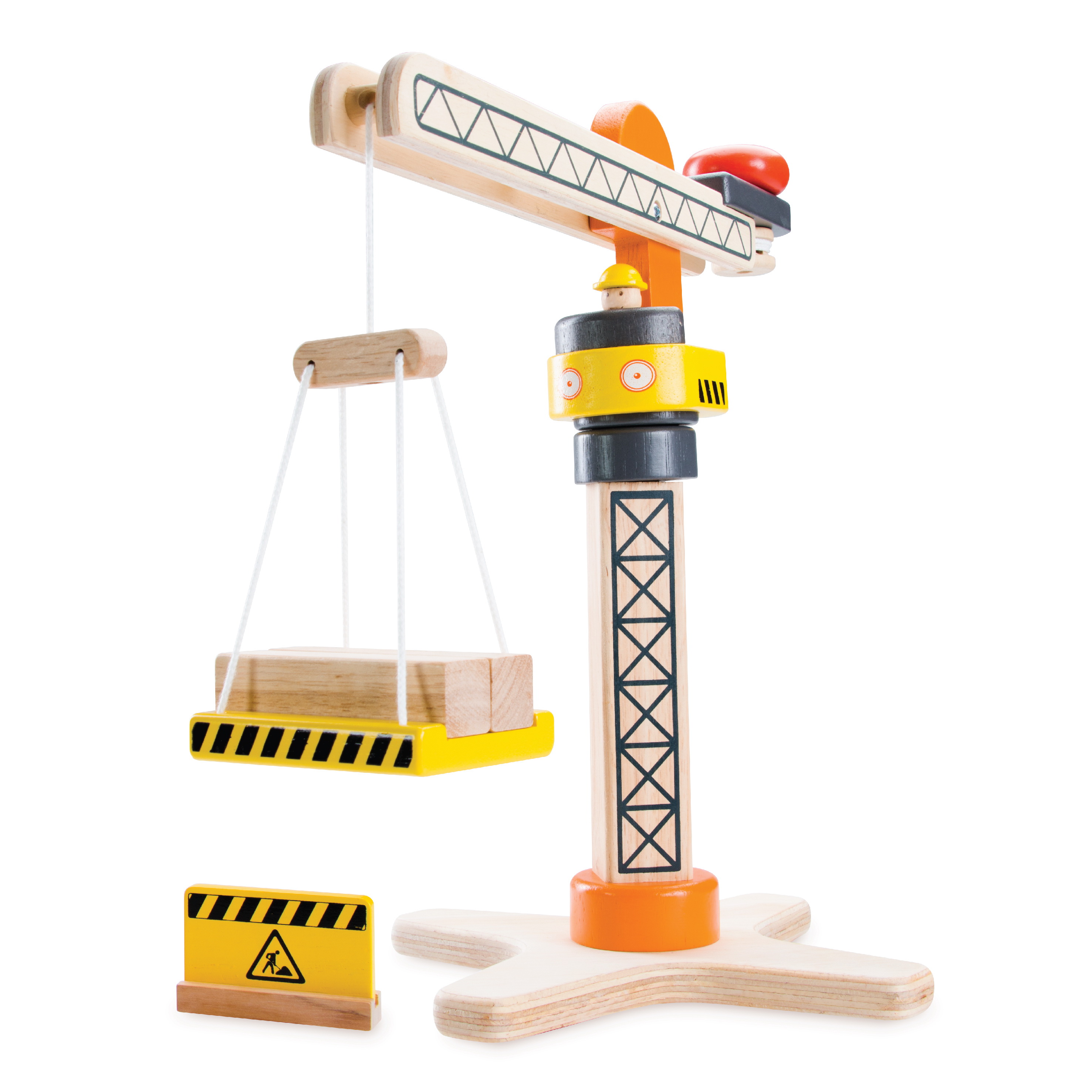 24 x 38 x 36 cm Multi-Colour Andreu Toys 40.4033 Wonder World Mini Tower Crane
