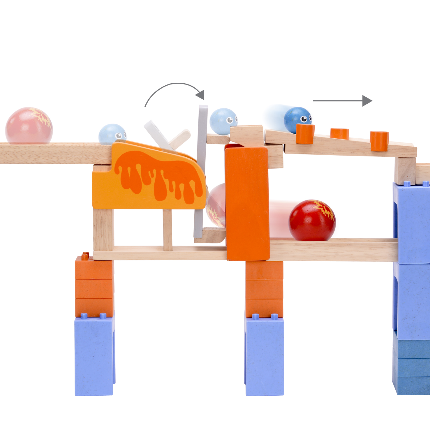 WW-7021 DOUBLE SPRINTING BALLS | Wonderworldtoy - Natural